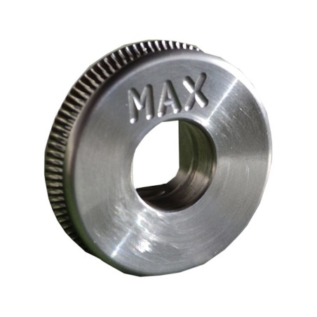 MAX steel drive wheel for 3.0-4.5 mm fiber