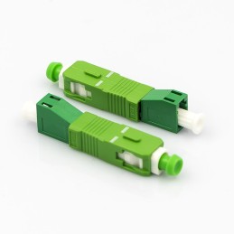 Hybrid adapter SC/APC-LC/APC, Singlemode